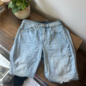 Express Light Blue High Rise Women Jeans